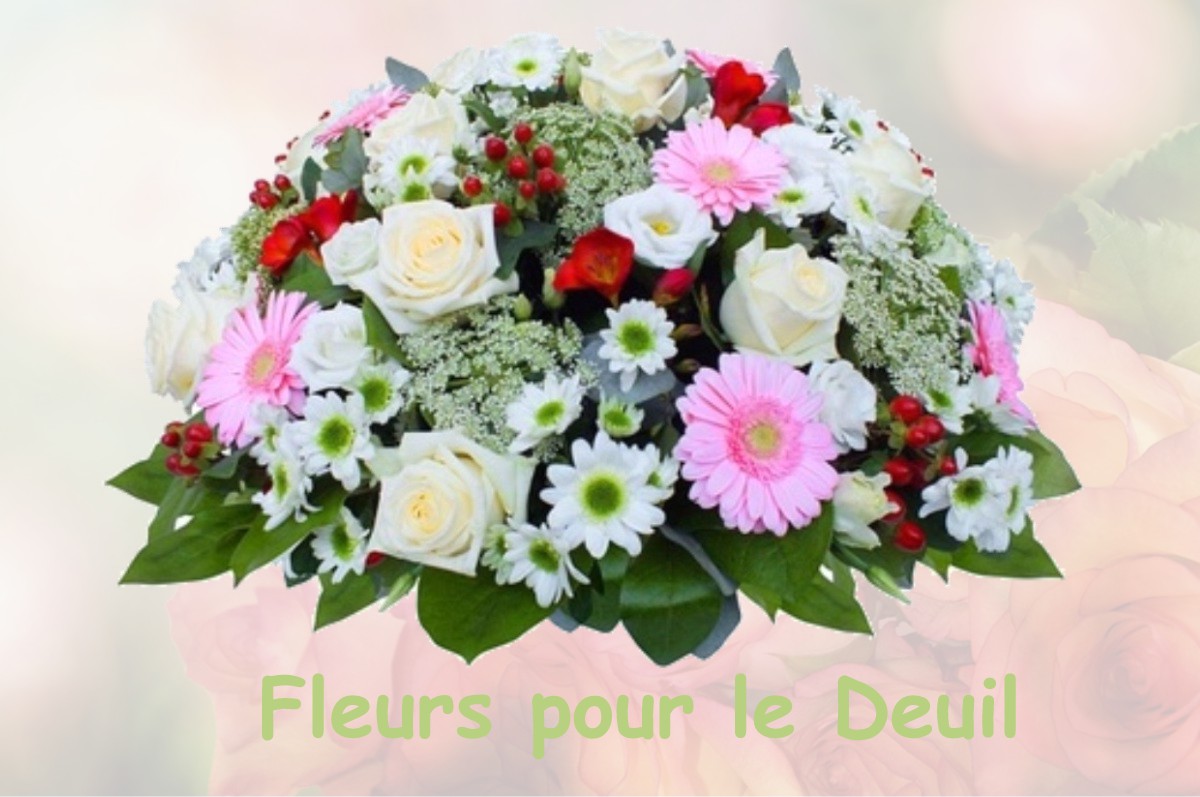 fleurs deuil BRAQUIS